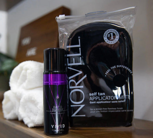 Norvell Rapid Self Tan
Mousse & Mitt