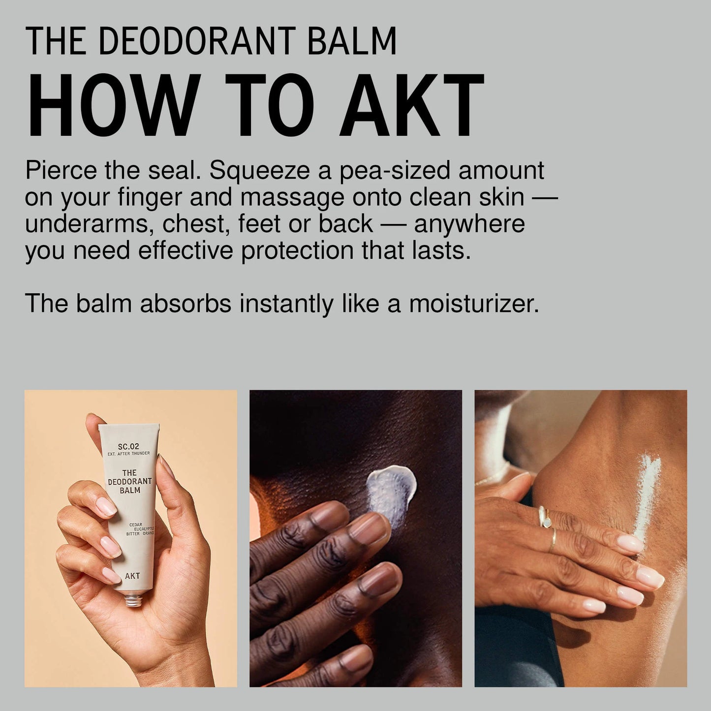 AKT Deodorant Balm